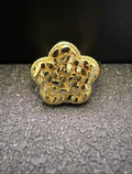 Nugget Flower Ring