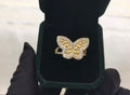 Butterfly Diamond Ring