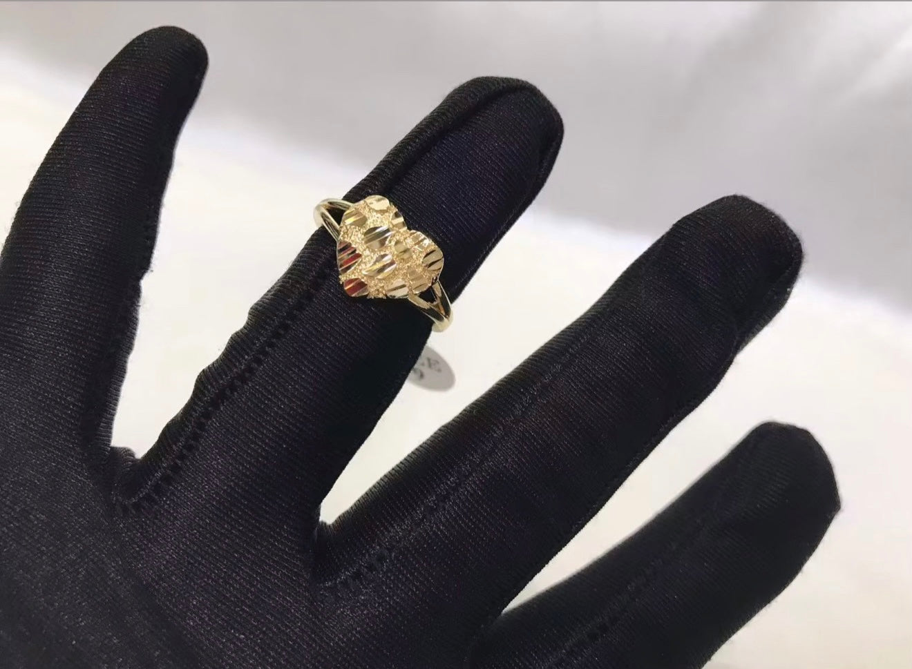 Nugget Heart Ring